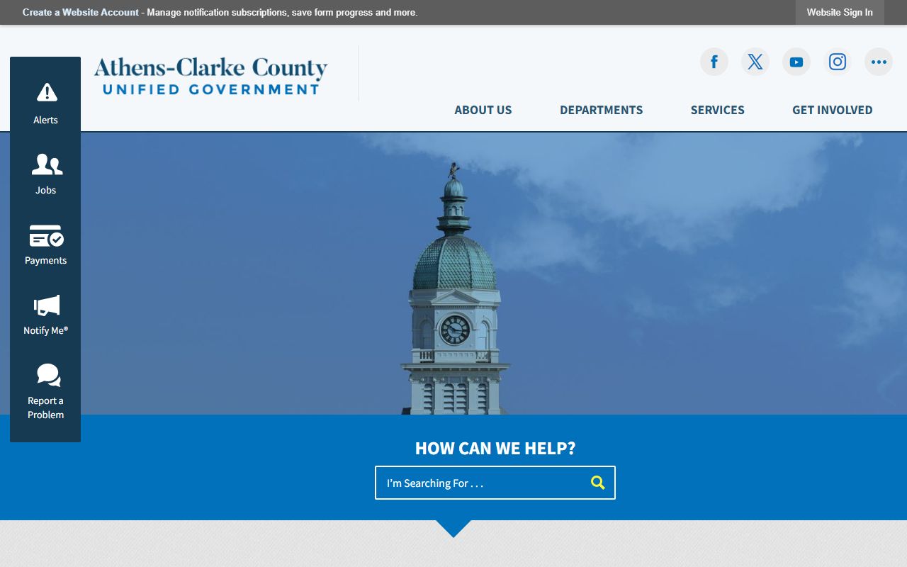 Athens-Clarke County information for dissolution of marriage records