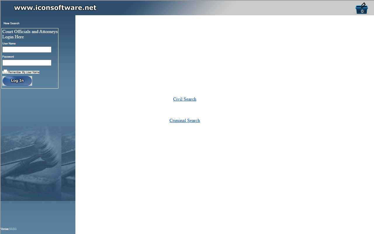 Douglas County web search portal for searching dissolution of marriage cases online by party name